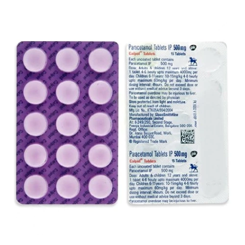 Acetaminophen/Paracetamol 500mg