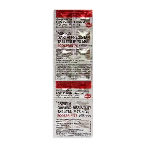 Acetylsalicylic acid 75mg