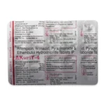 Rifampin-Isoniazid-Ethambutol-Pyrazinamide 150mg-75mg-275mg-400mg