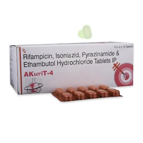 Rifampin-Isoniazid-Ethambutol-Pyrazinamide 150mg-75mg-275mg-400mg