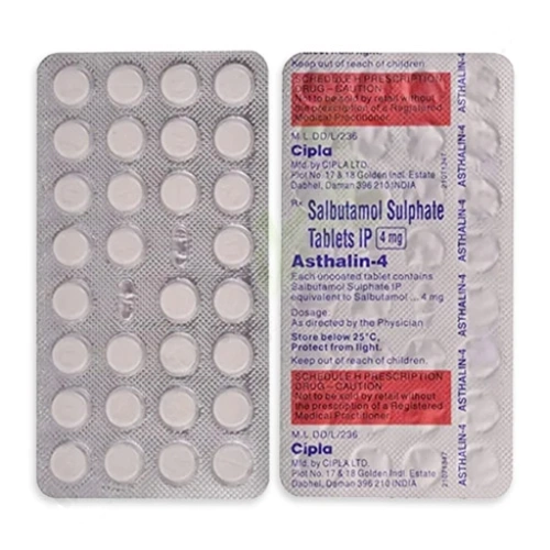 Albuterol/Salbutamol 4mg