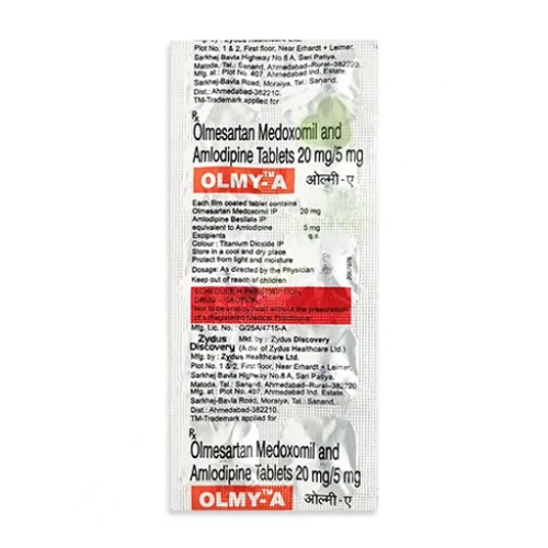 Amlodipine Besilate-Olmesartan medoxomil 5mg-20mg