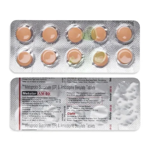 Amlodipine-Metoprolol 5mg-50mg