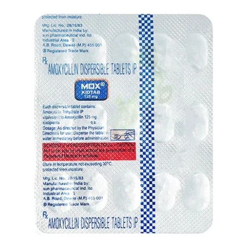Amoxicillin 125mg Tablets