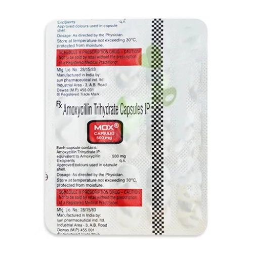 Amoxicillin 500mg Capsules