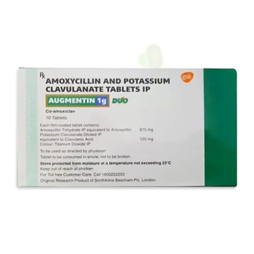 Amoxicillin Clavulanate 875mg-125mg