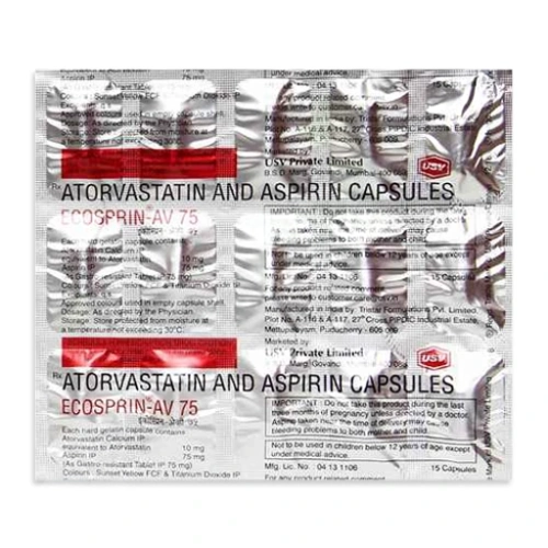 Atorvastatin-Aspirin 10mg-75mg