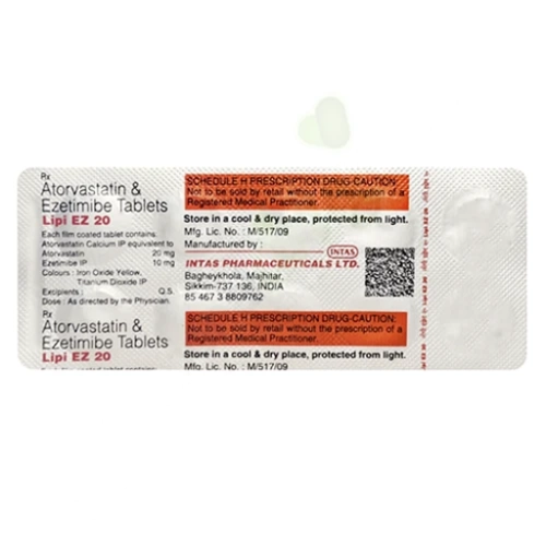 Atorvastatin-Ezetimibe 20mg-10mg