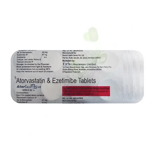 Atorvastatin-Ezetimibe 40mg-10mg
