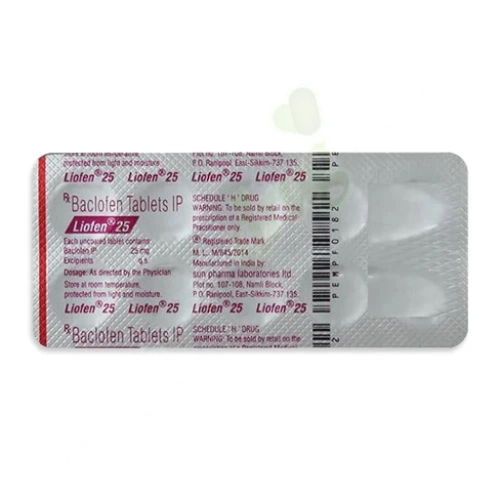 Baclofen 25mg