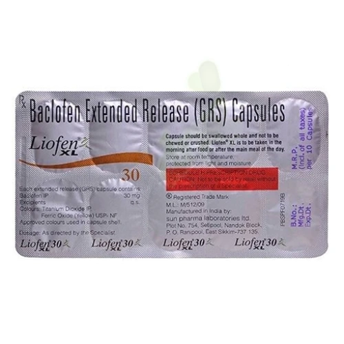 Baclofen XL 30mg