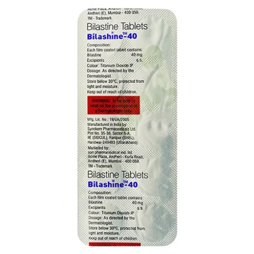 Bilastine 40mg