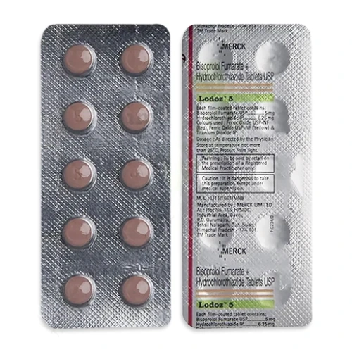 Bisoprolol-Hydrochlorothiazide 5mg-6.25mg
