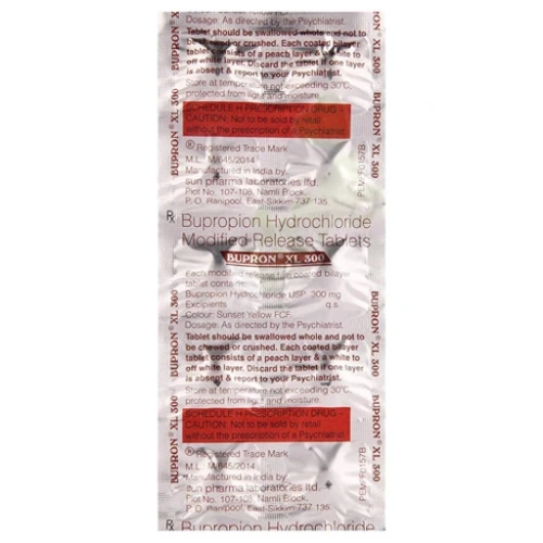 Bupropion 300mg XL