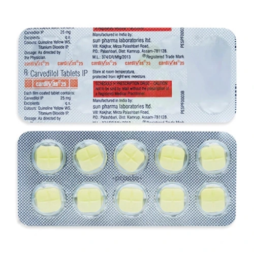 Carvedilol 25mg