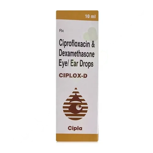 Ciprofloxacin-Dexamethasone Eye/Ear drops 0.3-0.1%-10ml