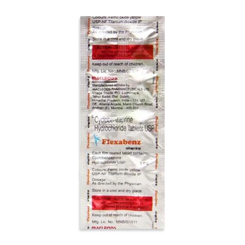 Cyclobenzaprine Hydrochloride 5mg