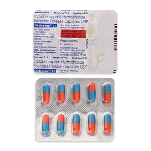 Cyclobenzaprine hydrochloride 15mg ER