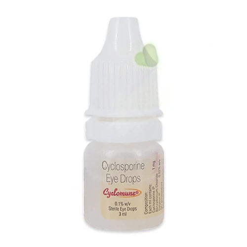 Cyclosporine 0.1% Eye Drops 3ml