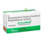 Cyclopam (Dicyclomine-Paracetamol)