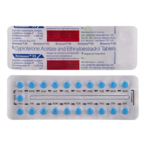 Cyproterone Acetate-Ethinyl Estradiol 2mg-0.035mg