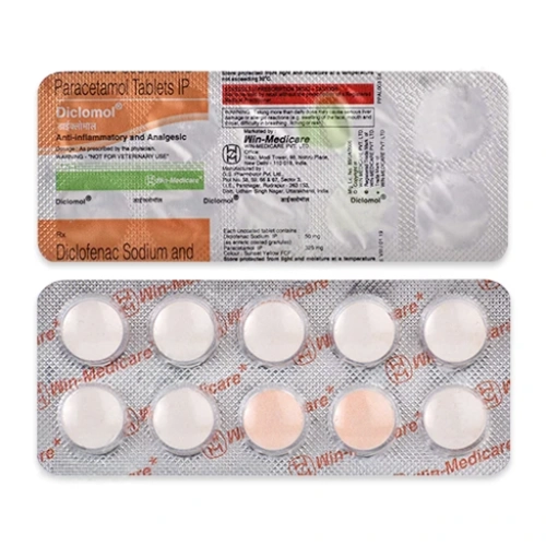 Diclomol (Diclofenac Sodium-Paracetamol)