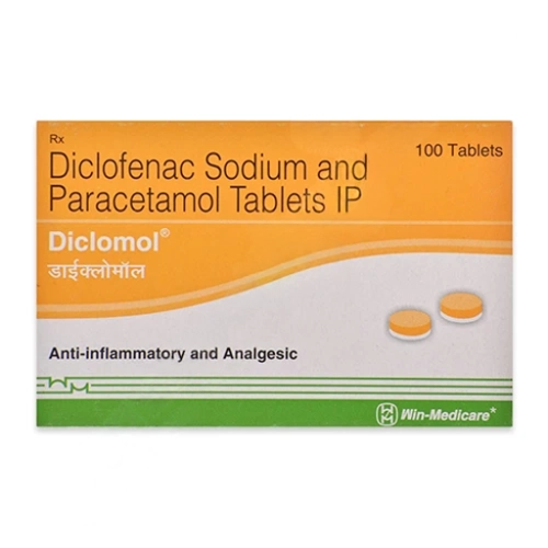 Diclomol (Diclofenac Sodium-Paracetamol)