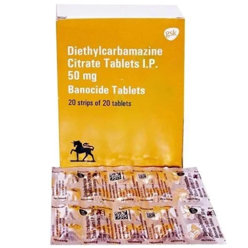 Diethylcarbamazine 50mg