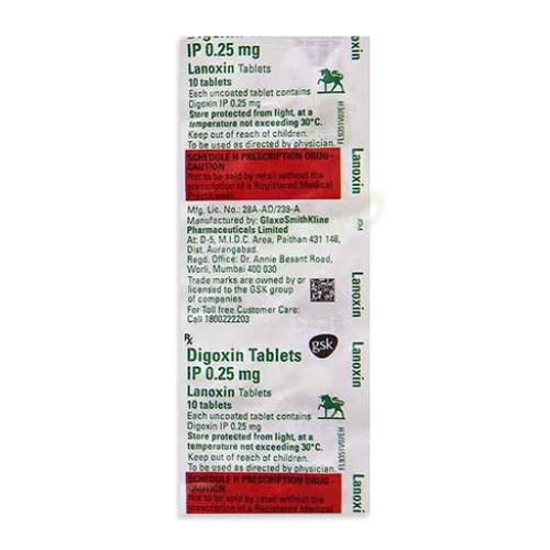 Digoxin 0.25mg