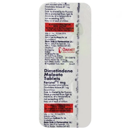 Dimetindene 1mg