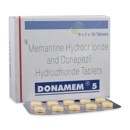 Memantine-Donepezil 5mg-5mg