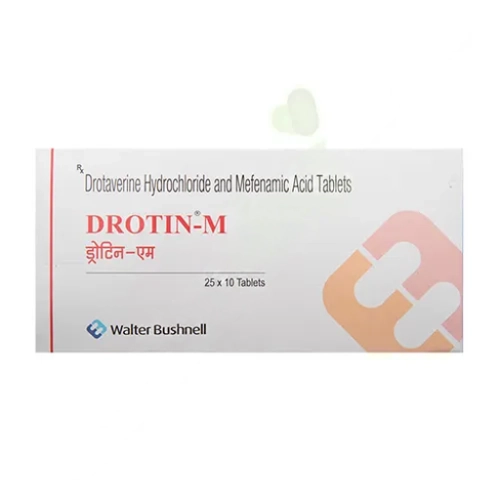 Drotaverine-Mefenamic Acid 80mg-250mg