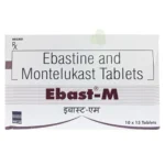 Ebastine-Montelukast 10mg-10mg