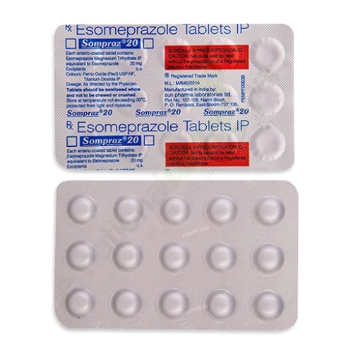 Esomeprazole 20mg