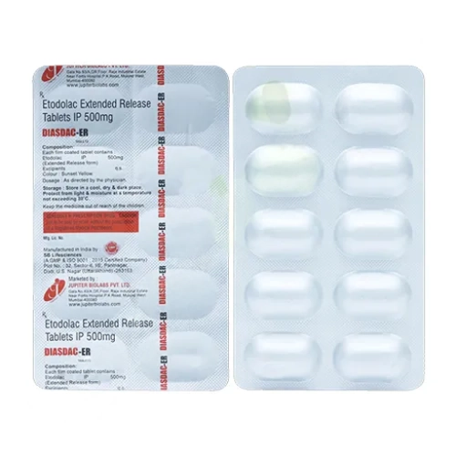 Etodolac ER 500mg
