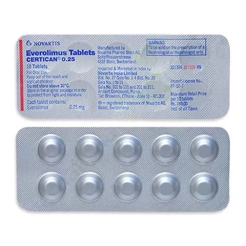 Everolimus 0.25mg