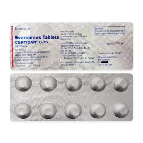 Everolimus 0.75mg