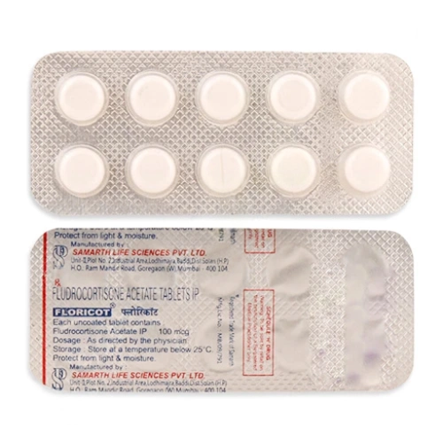 Fludrocortisone 100mcg Tablets