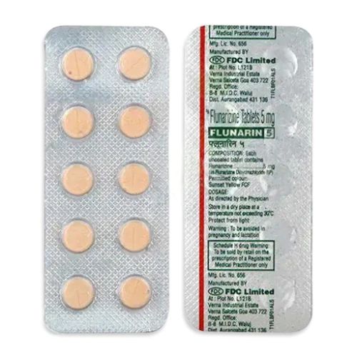 Flunarizine 5mg