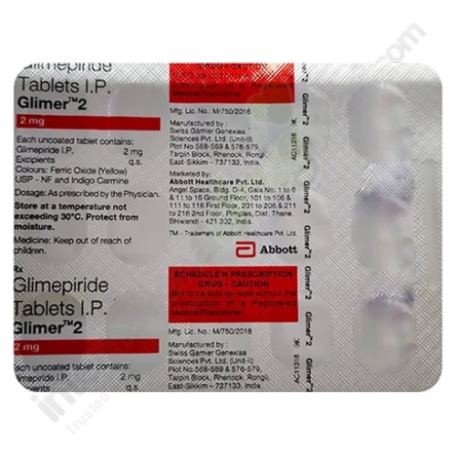 Glimepiride 2mg