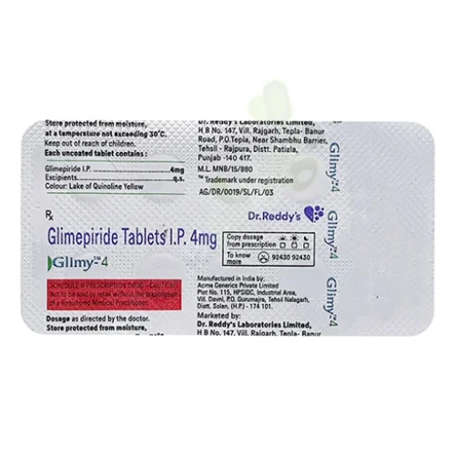 Glimepiride 4mg