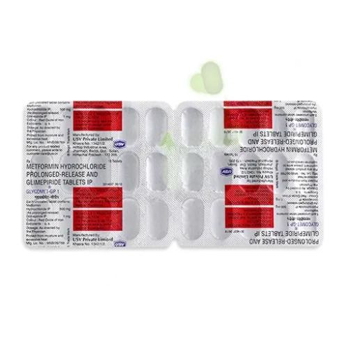 Glimepiride-Metformin 1mg-500mg