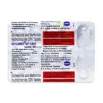Glimepiride-Metformin 1mg-850mg
