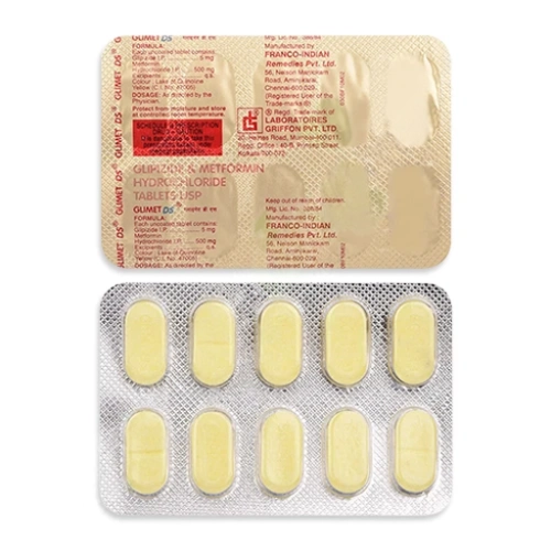 Glipizide-Metformin 5mg-500mg