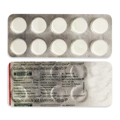 Glyburide/Glibenclamide-Metformin 2.5mg-400mg
