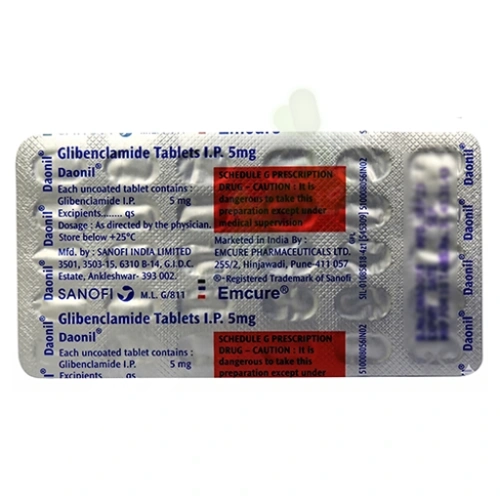 Glyburide/Glibenclamide 5mg