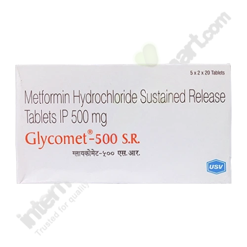 Metformin 500mg SR Tablet
