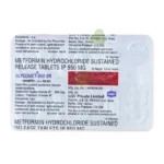 Metformin SR 850mg Tablets
