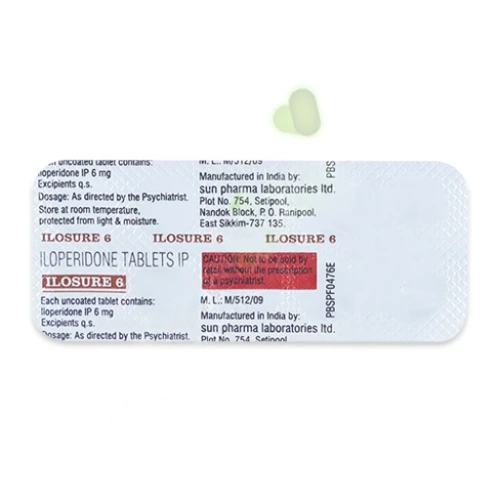 Iloperidone 6mg