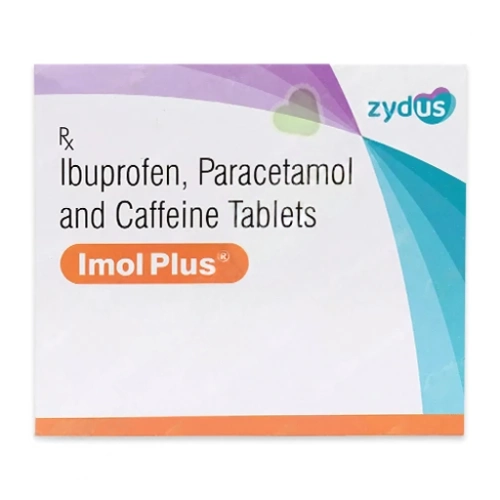 Imol Plus (Ibuprofen-Paracetamol-Caffeine)
